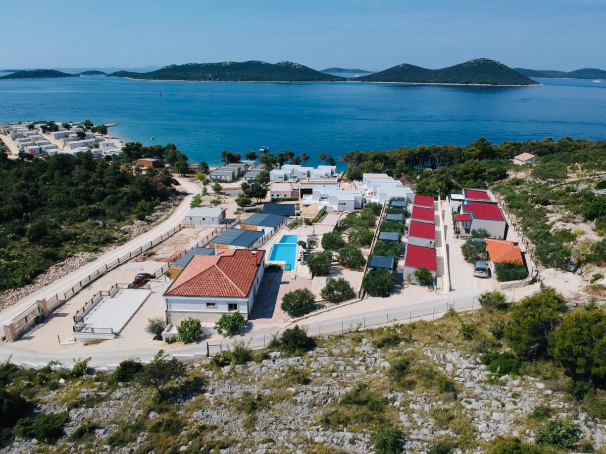 Camp Panorama With Pool Hotel Drage Kültér fotó