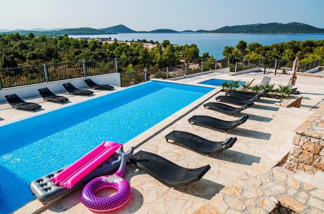Camp Panorama With Pool Hotel Drage Kültér fotó